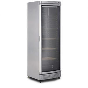 Bromic, wine, chiller, curved, glass, door, LED