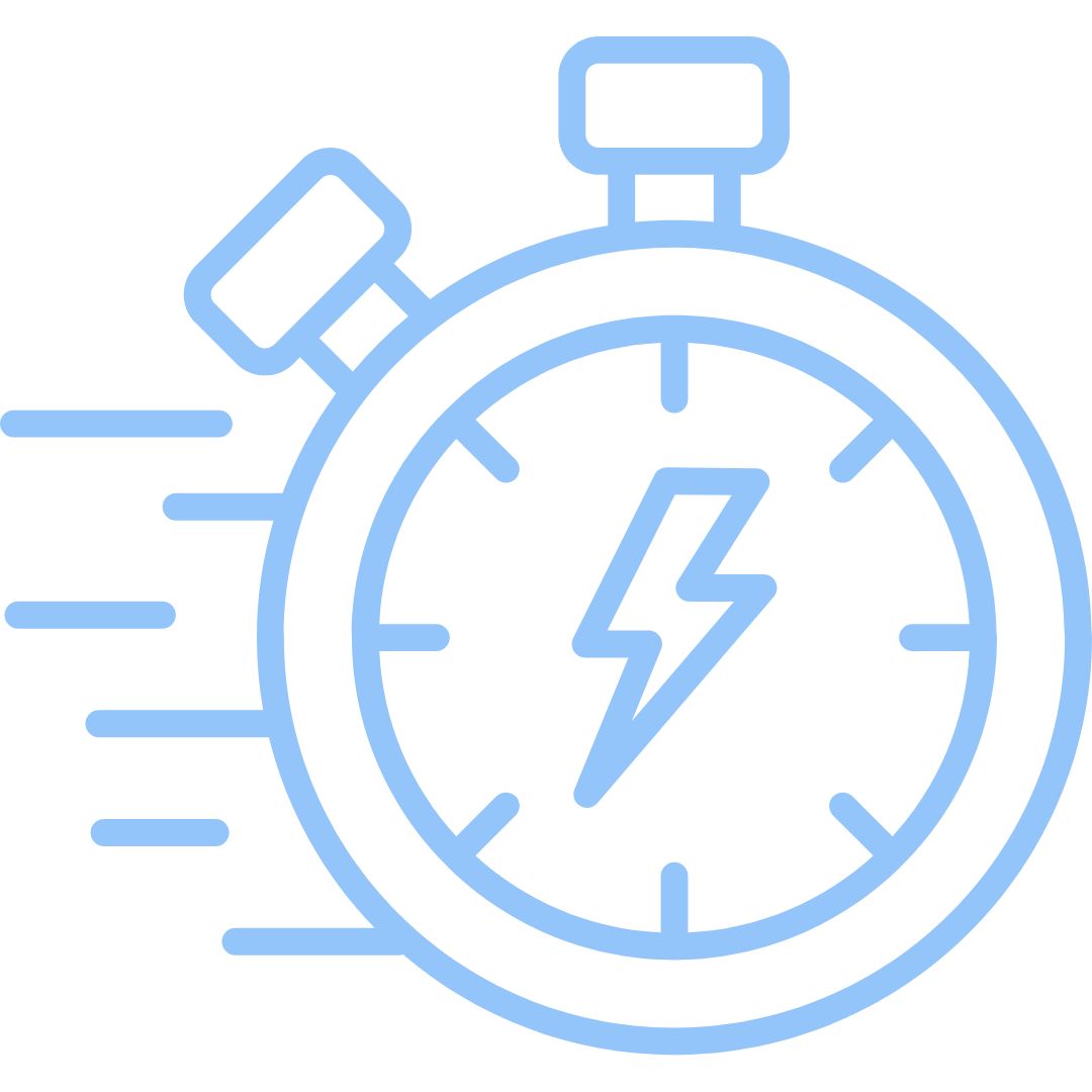 About Us 2 Fast Response Times Icon