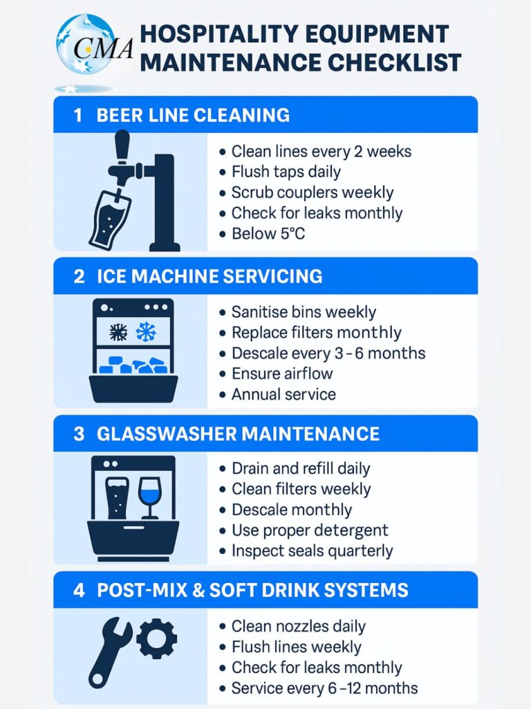 Hospitality Equipment Checklist