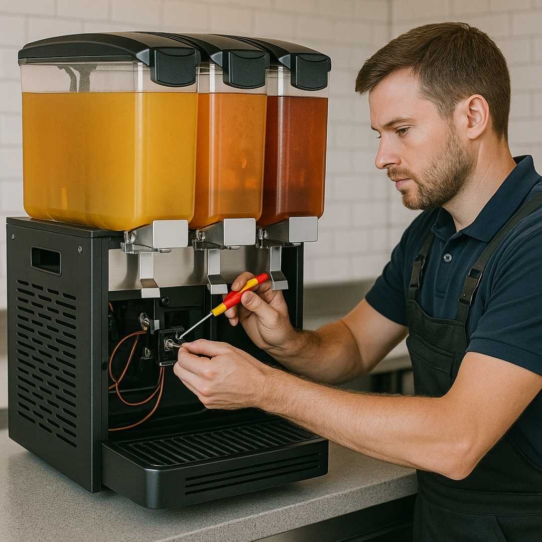 Commercial Beverage Equipment Maintenance & Contract Servicing 4 Juice and soft drinks machine contract servicing