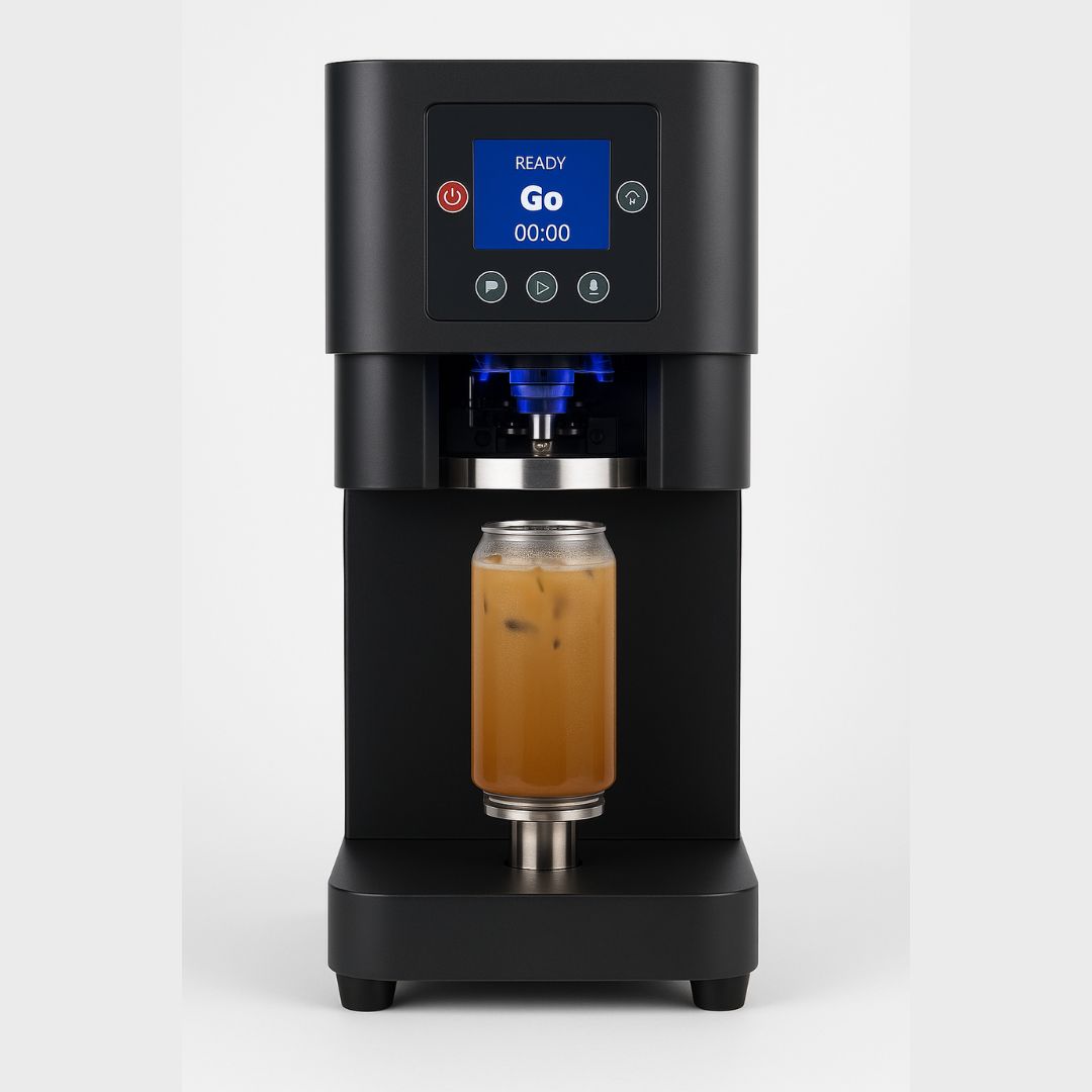 Full auto beverage can sealer