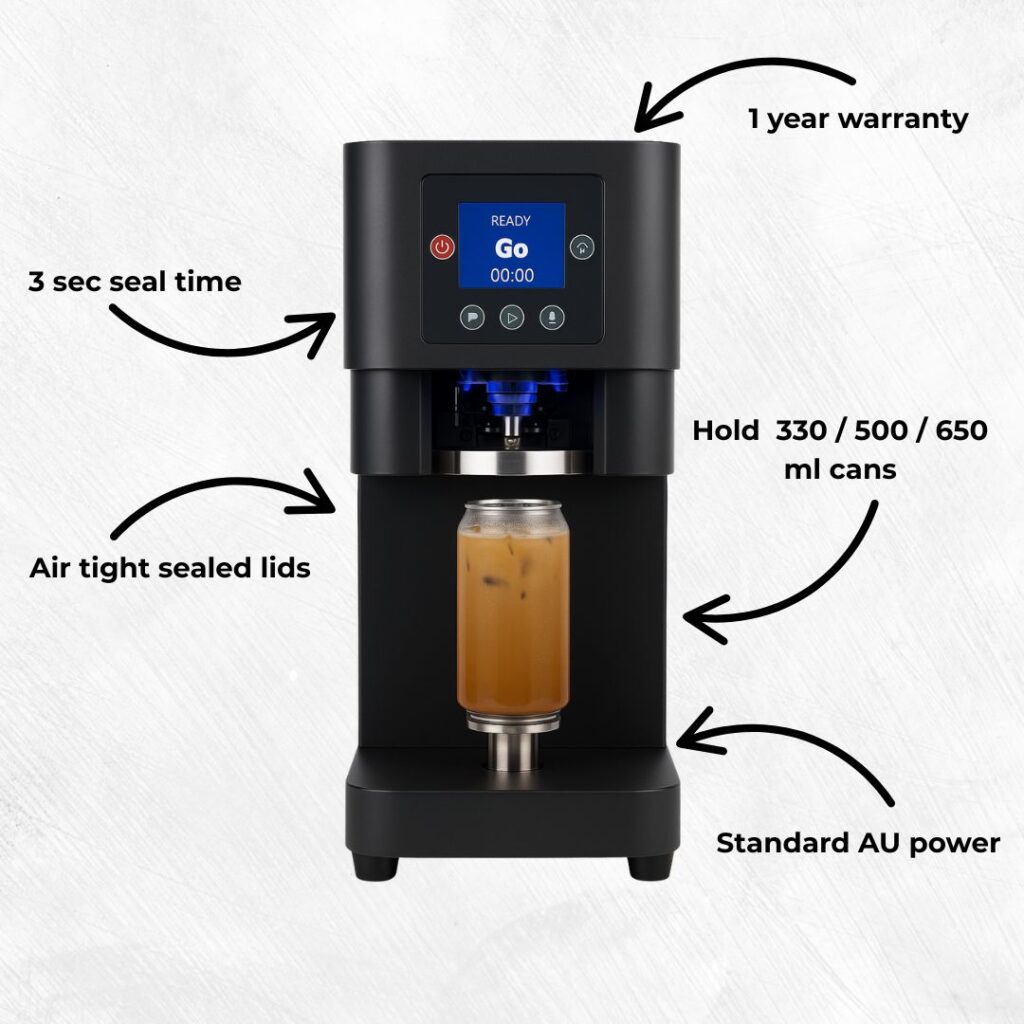 Can sealing machine diagram